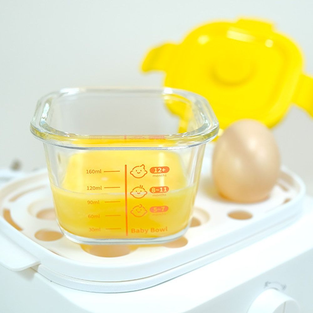 Baby Food Glass - Simple 170ml Food Storage Box Glass