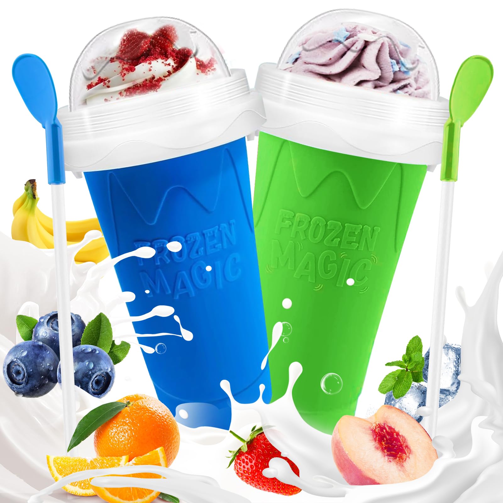 Training Cup Straw - Slushie Cup DIY Magic Slushy Maker