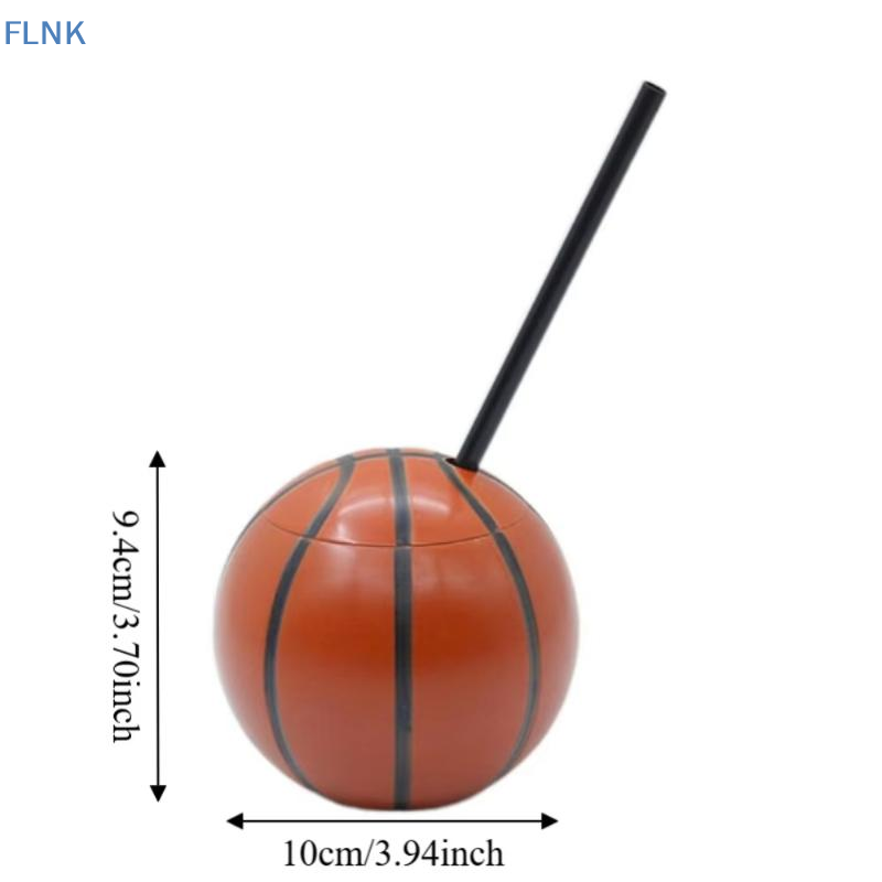 Training Cup Straw - 【FC】1Pcs Realistic Plastic Basketball Theme Water