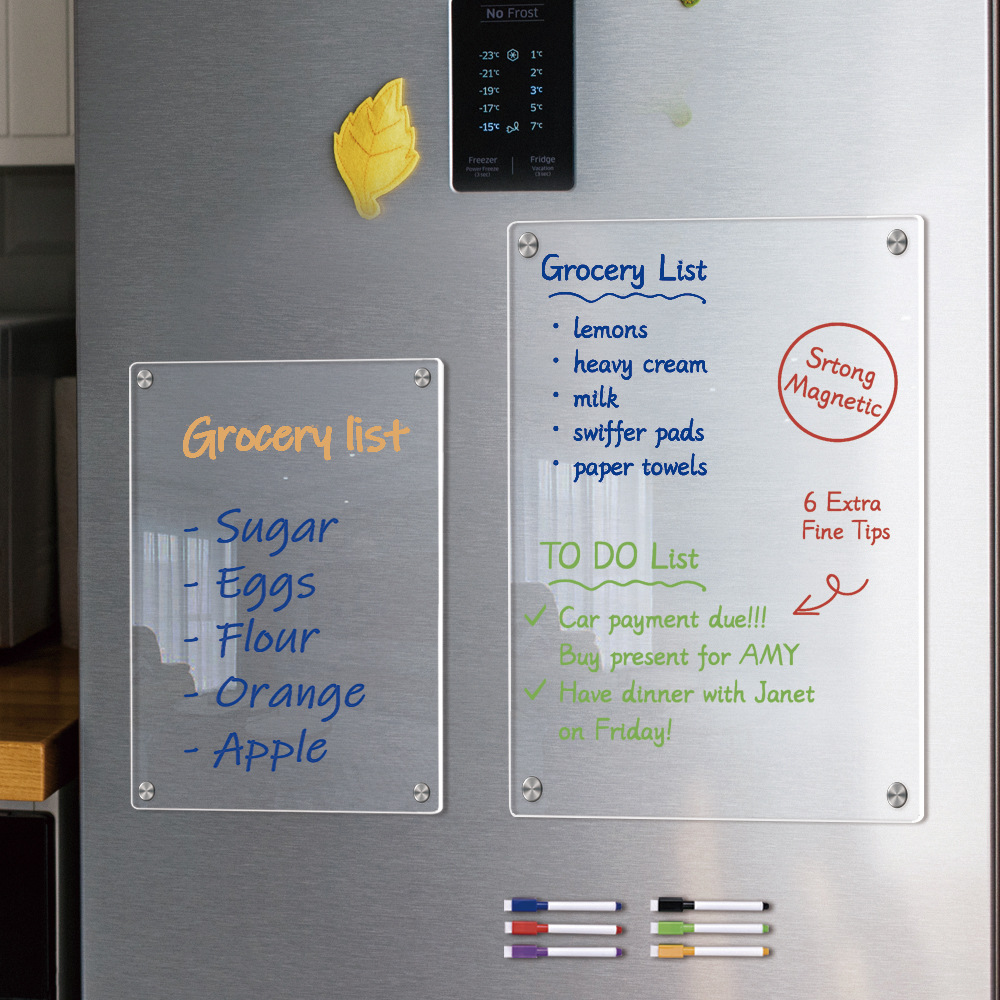 Acrylic Magnetic Weekly Menu B - Baby Food Schedule review and price
