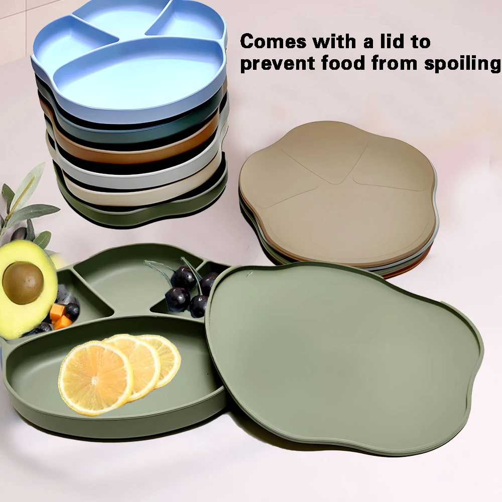 Silicone Children's Meal Plate - Baby Food Grater review and price