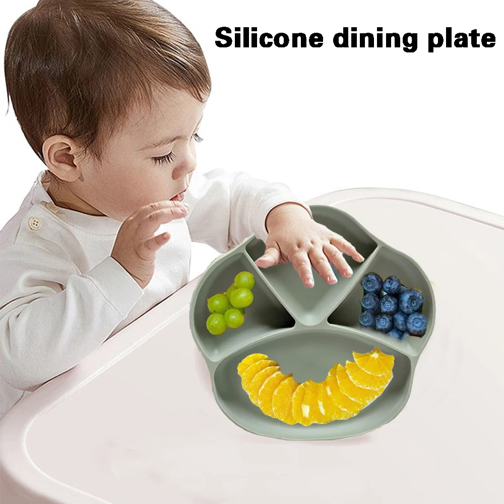 Silicone Children's Meal Plate - Baby Food Grater review and price