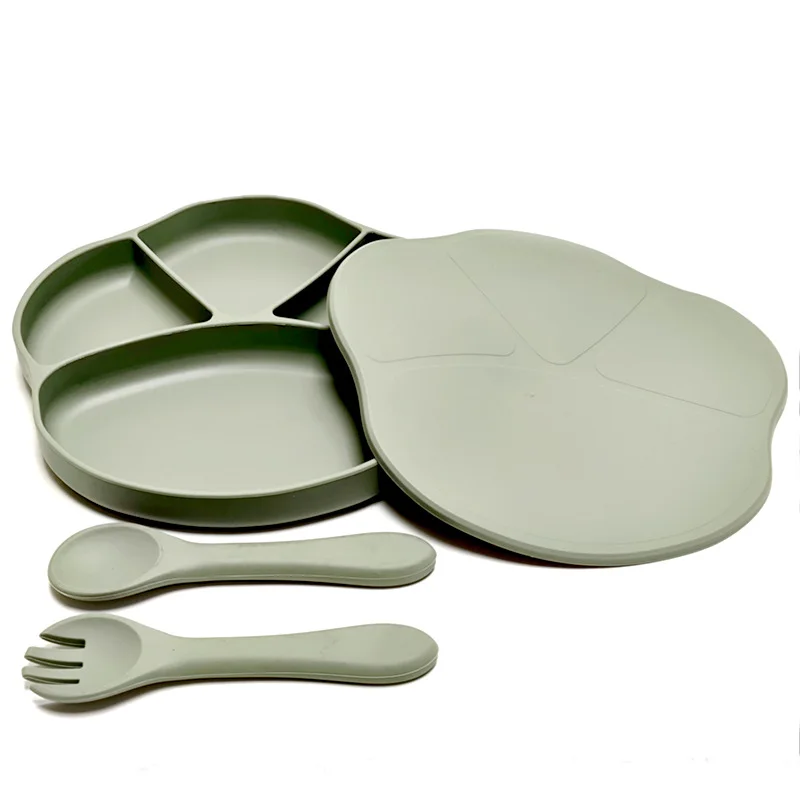 Silicone Children's Meal Plate - Baby Food Grater review and price