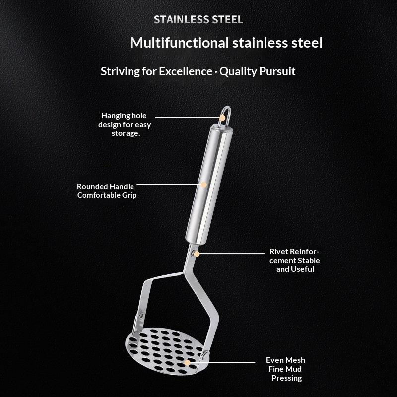 Stainless Steel Potato Masher  - Baby Food Vegetables review and price
