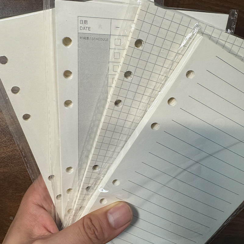 6 Holes A6 Notebook Refill Pap - Baby Food Schedule review and price