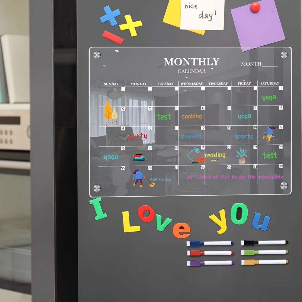 Magnetic Acrylic Dry-Erase Cal - Baby Food Schedule review and price