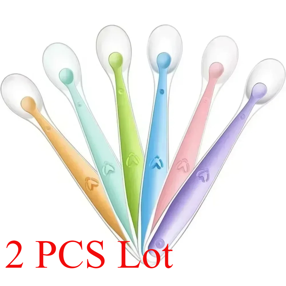 2/1pcs Silicone Spoon for Baby - Baby Food Utensils review and price