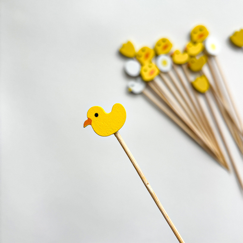 100Pcs Cute Yellow Duck Egg Di - Baby Food Yellow review and price