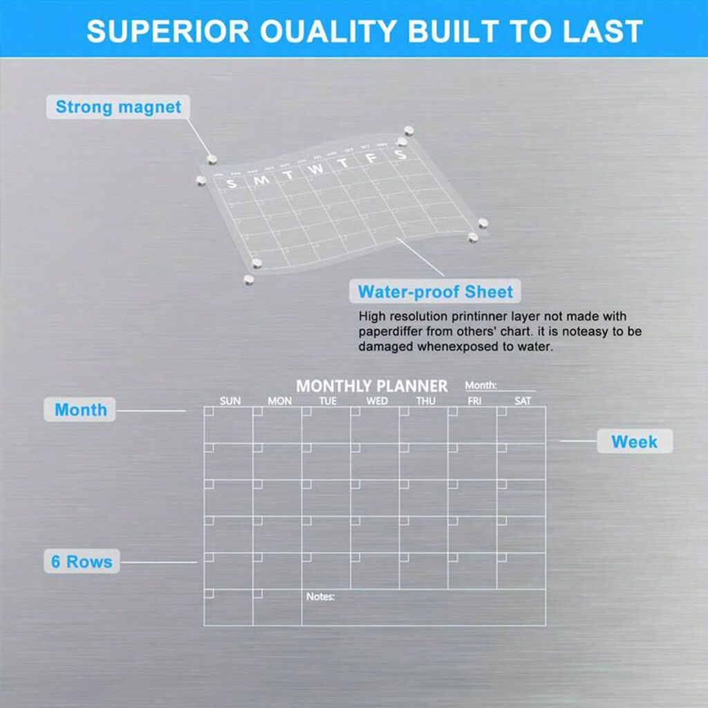 New Magnetic Fridge Board Reus - Baby Food Schedule review and price