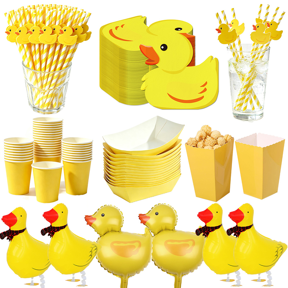 Cartoon Yellow Duck Napkins Di - Baby Food Yellow review and price