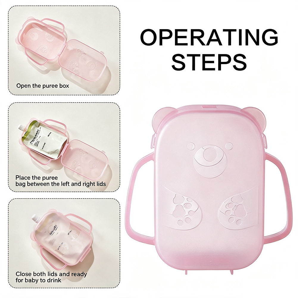 Squeeze Proof Pouch Holder Foo - Baby Food Diet review and price