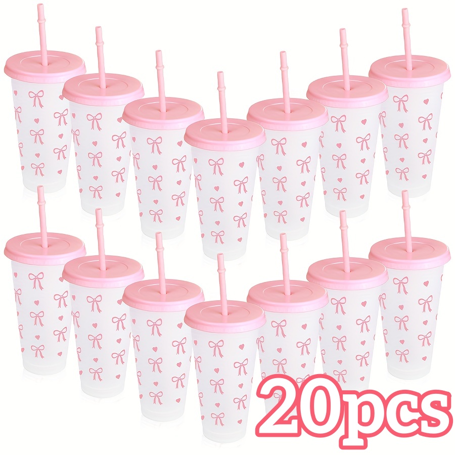 2/20pcs 24oz Reusable Party Cu - Training Cup Straw review and price