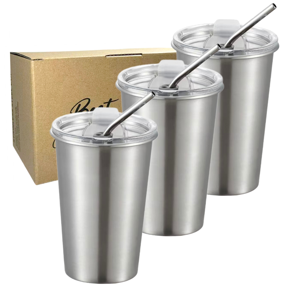 3 Pack  Stainless Steel Cup Pi - Training Cup Straw review and price