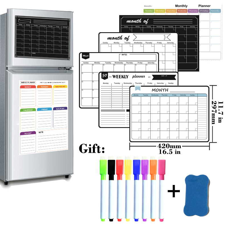 A3 Size Magnetic Monthly Weekl - Baby Food Schedule review and price