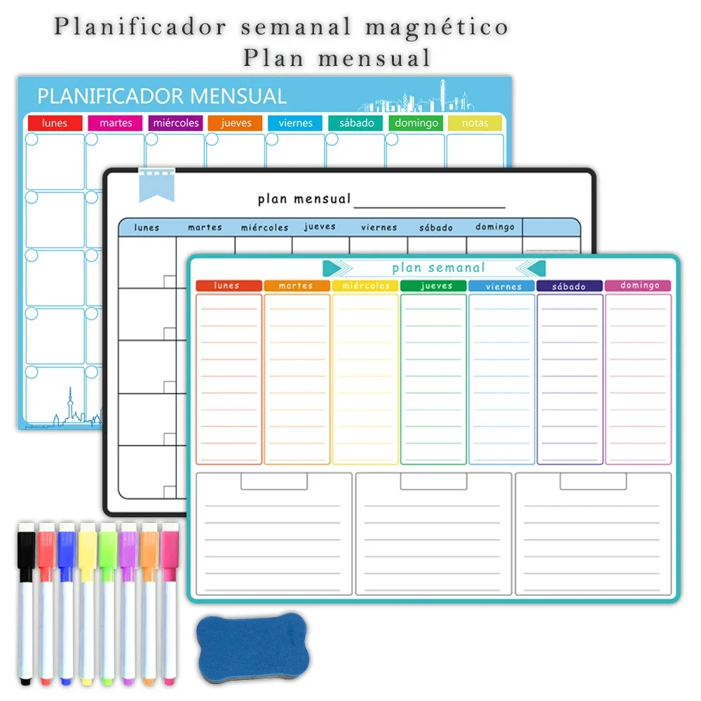 A3 Size Magnetic Weekly &month - Baby Food Schedule review and price