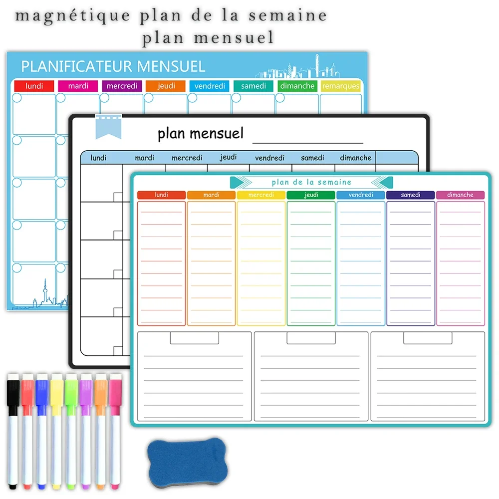A3 Size Magnetic Weekly &month - Baby Food Schedule review and price