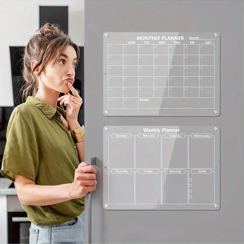 Magnetic Acrylic Calendar for  - Baby Food Schedule review and price