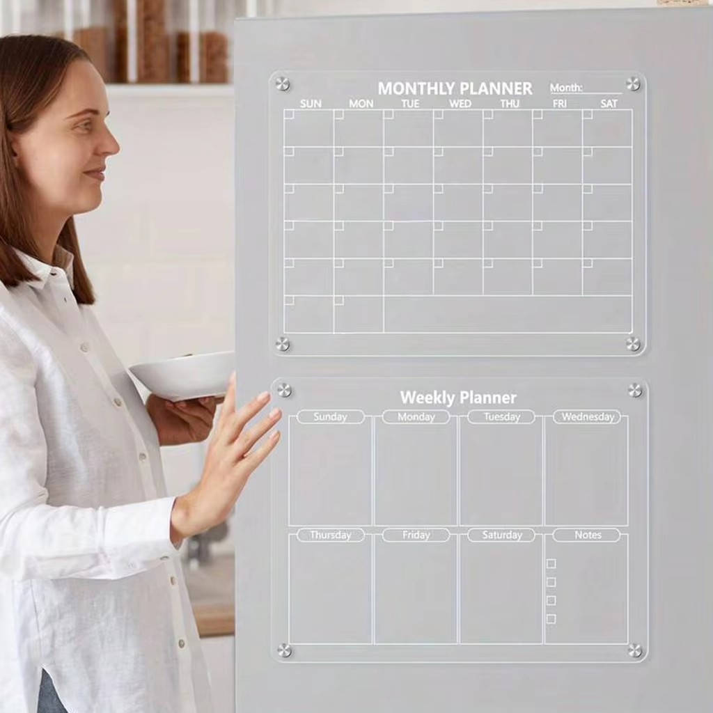 Magnetic Acrylic Calendar for  - Baby Food Schedule review and price