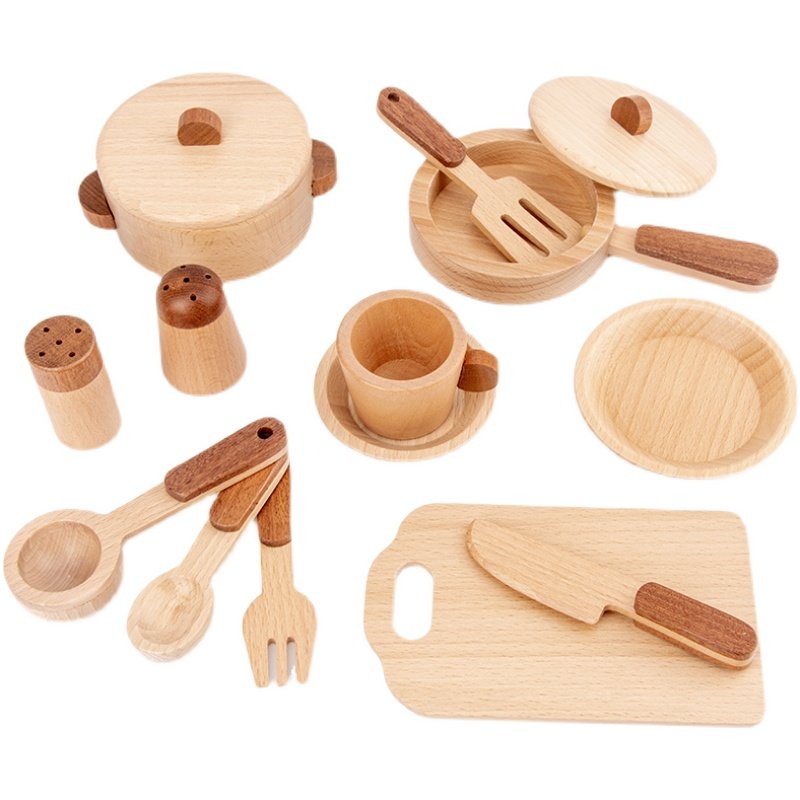 Maoduo Toys Beech Wooden Kids  - Baby Food Utensils review and price