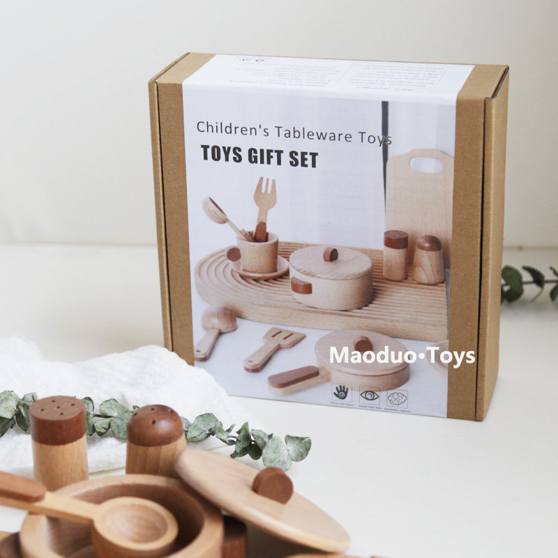 Maoduo Toys Beech Wooden Kids  - Baby Food Utensils review and price