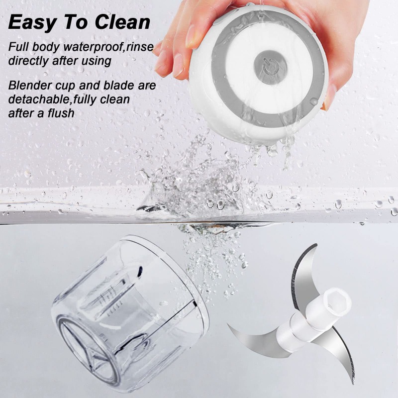 250ML Electric Garlic Grinder  - Baby Food Vegetables review and price