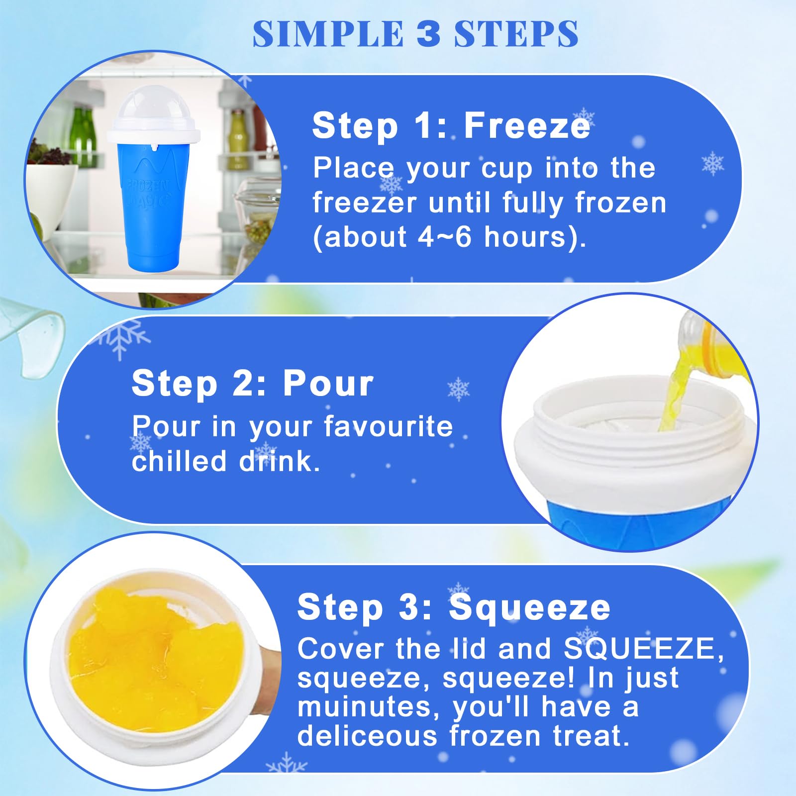 Slushie Cup DIY Magic Slushy M - Training Cup Straw review and price