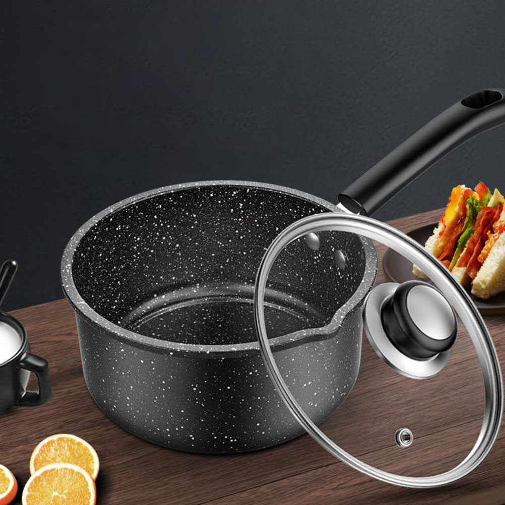 1Set Milk Pot Iron Glass Stone - Baby Food Glass review and price