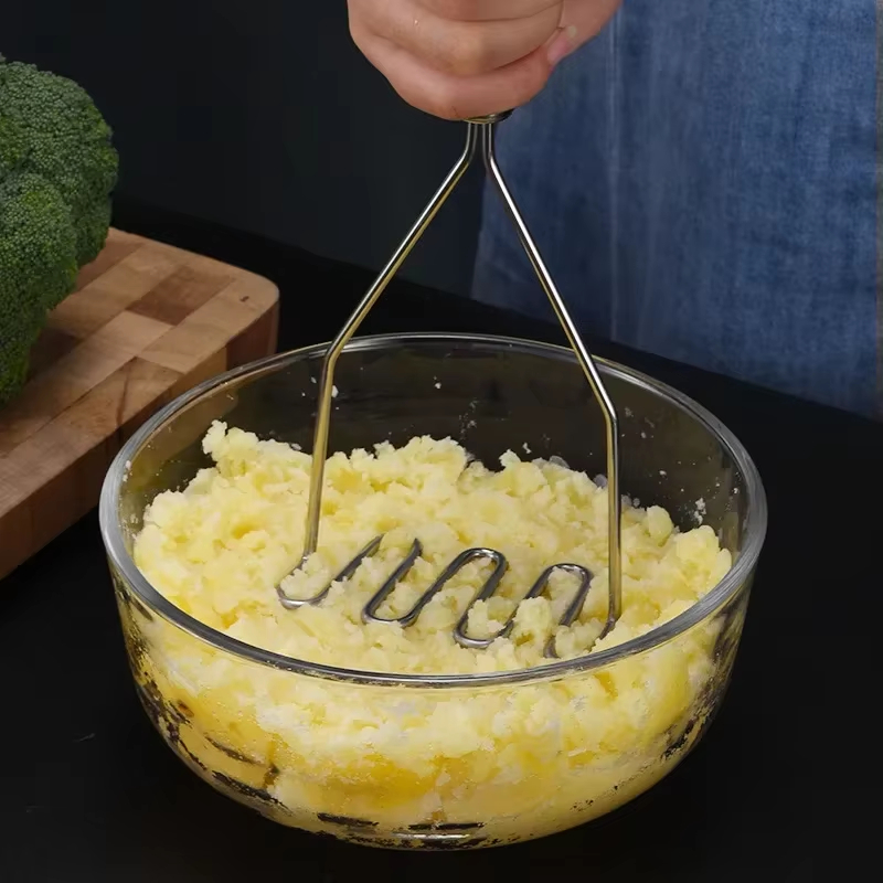 Stainless Steel Potato Masher  - Baby Food Vegetables review and price