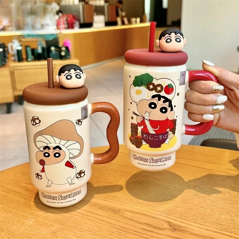 X&W Crayon Shin-Chan Ceramics  - Training Cup Straw review and price