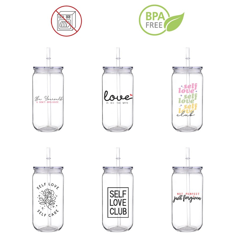 Self Love Colorful Fashin Gril - Training Cup Straw review and price