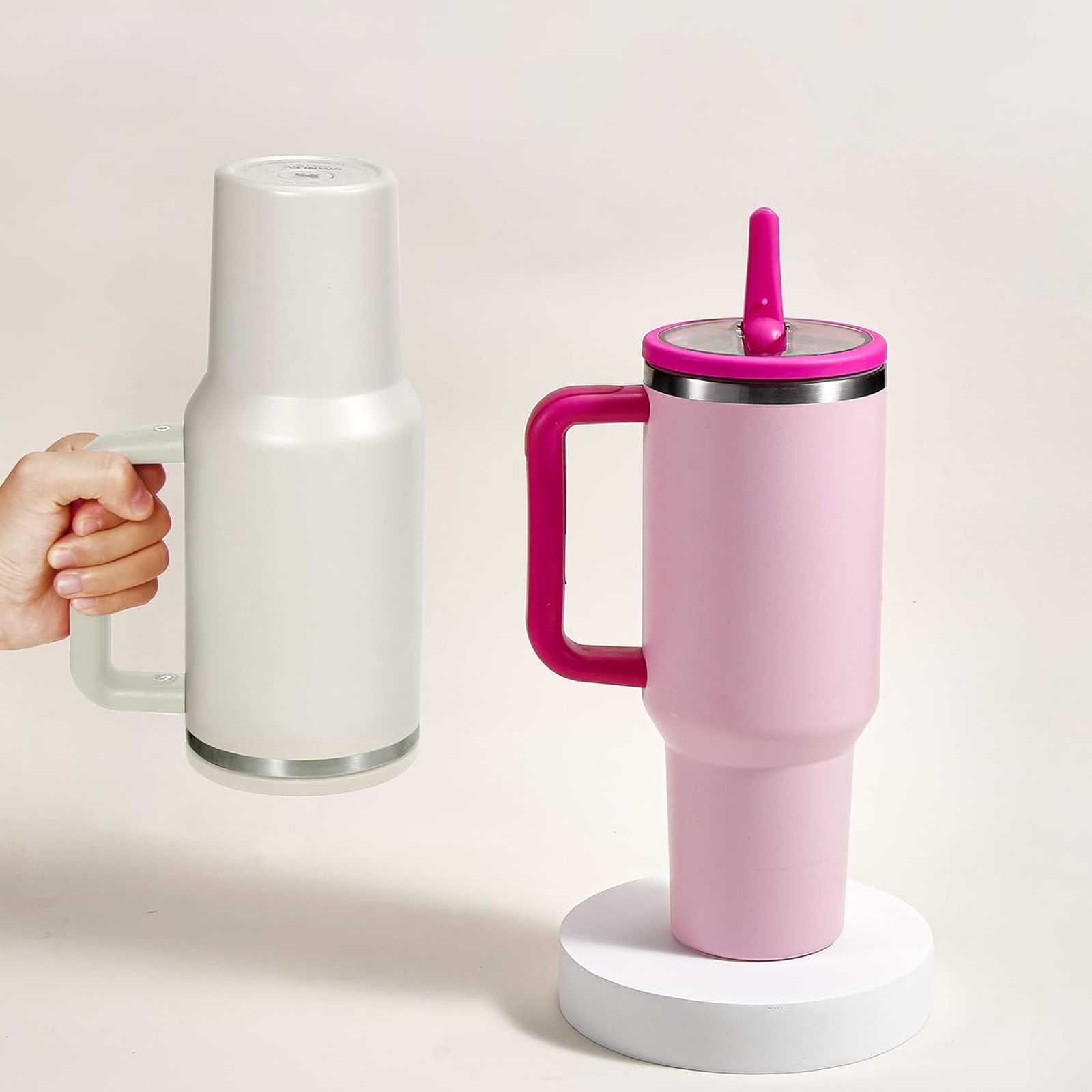 2 Pack 30/40 oz Tumbler Detach - Training Cup Straw review and price